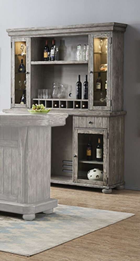 ECI Furniture - Complete Shades of Gray Deluxe Back Bar and Hutch - 0921-95-BB_H view 1
