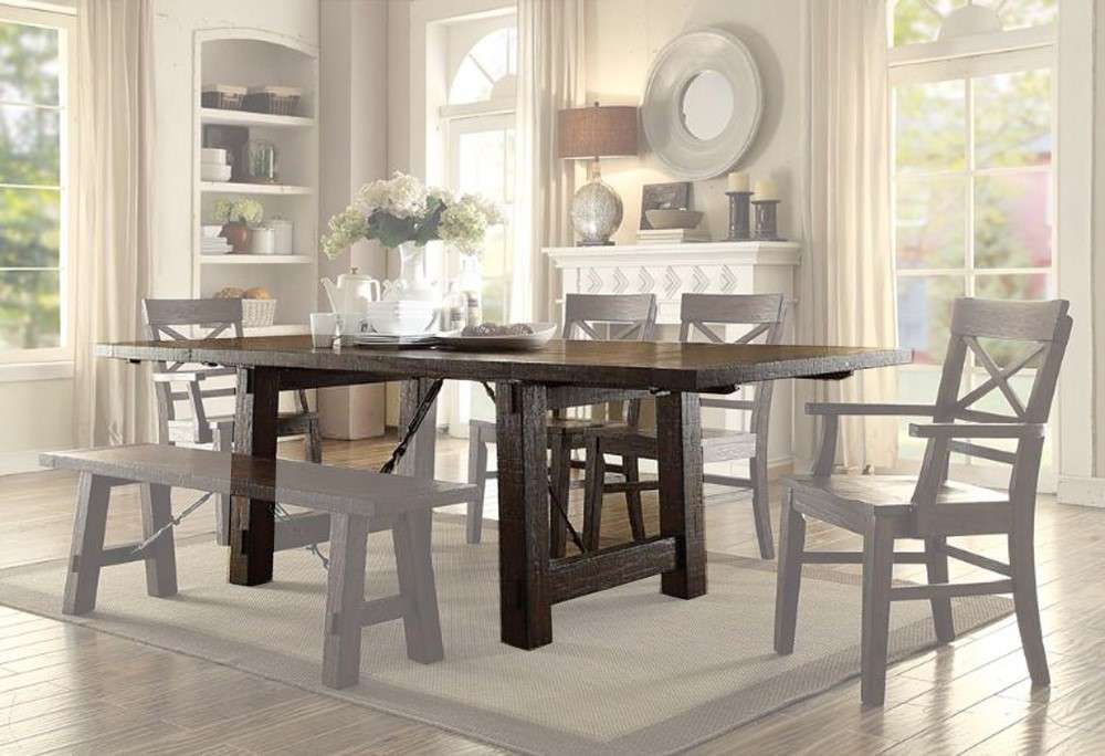 ECI Furniture - Gettysburg Complete Trestle Table - 1475-05-TRT_TRB veiw 1