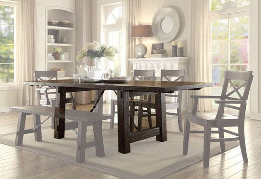 ECI Furniture - Gettysburg Complete Trestle Table - 1475-05-TRT_TRB veiw 1