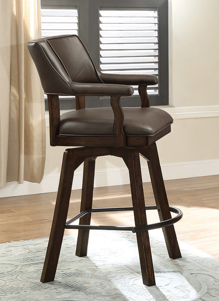 ECI Furniture - Gettysburg Deluxe Spectator Bar Stool, Dark Distressed - S0583-05-SBS view 1
