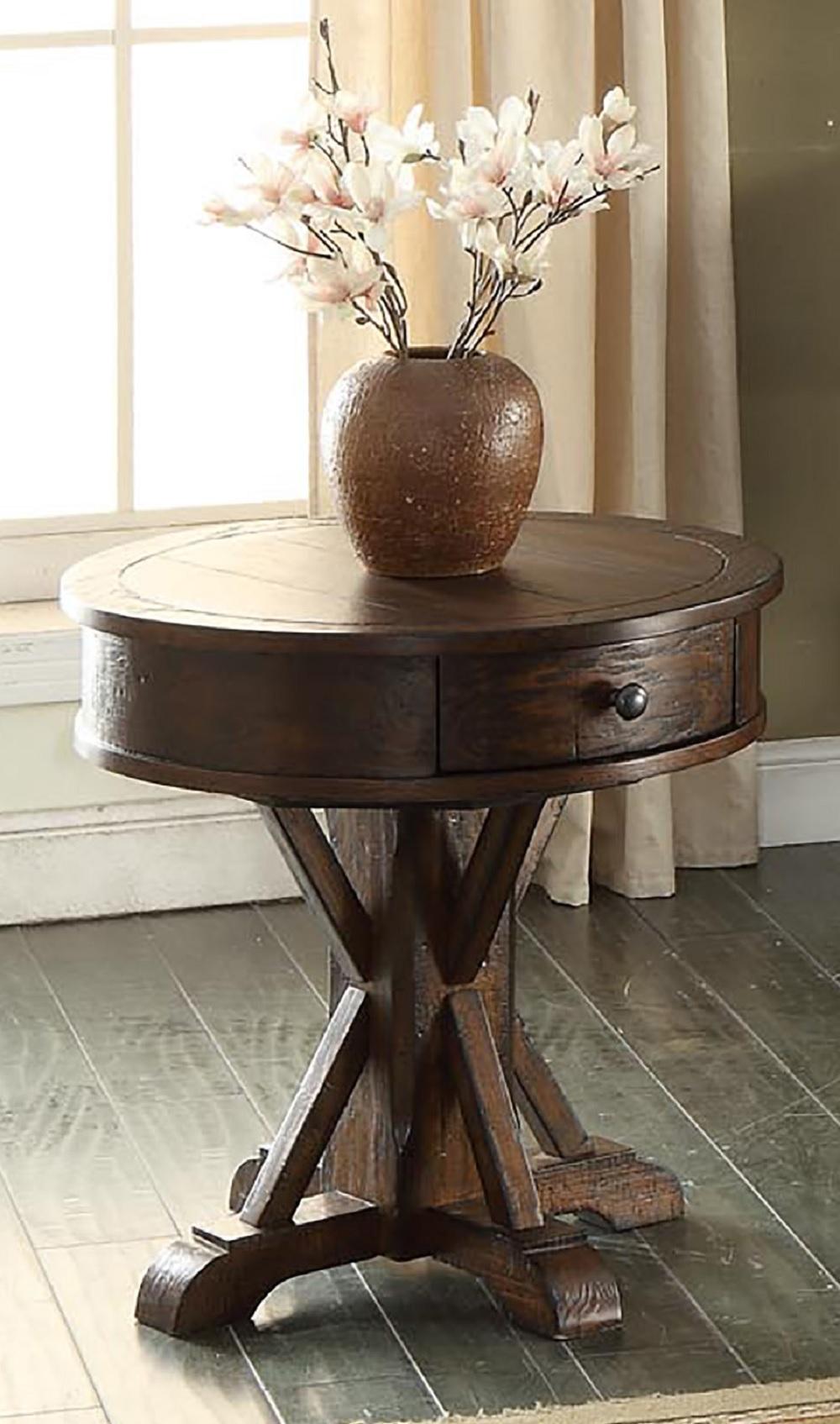 ECI Furniture - Gettysburg Round End Table - 1475-05-RET view 1