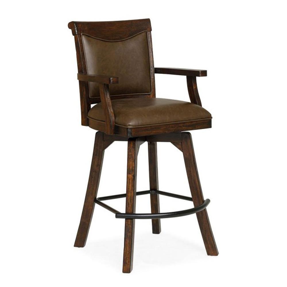 ECI Furniture - Gettysburg Spectator Bar Stool, Dark Distressed - 1475-05-SBS view 1