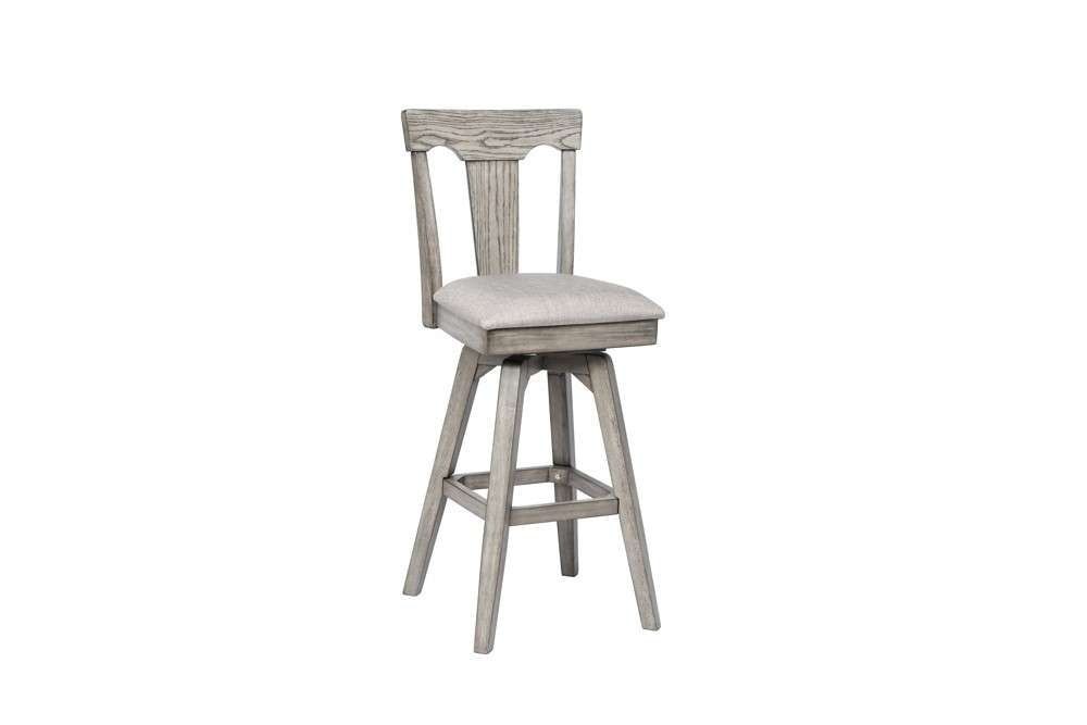 ECI Furniture - Graystone 30in Panel Back Bar Stool w/ upholstered seat - 0590-70-BS1 veiw 1