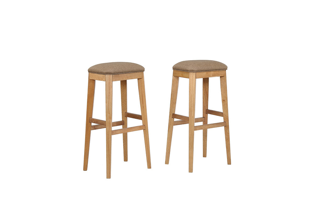 ECI Furniture - Logans Edge 30in Saddle Stool, Natural - 1457-55-SS30 Set Of 2 view 2
