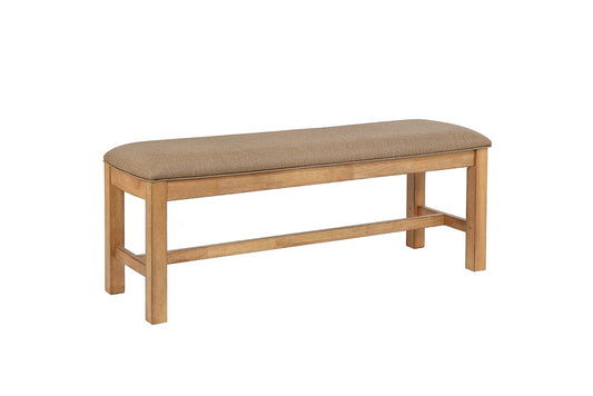 ECI Furniture - Logans Edge Beckless Bench, Natural - 1457-55-BN veiw 1