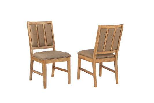 ECI Furniture - Logans Edge High Back Side Chair, Natural - 1457-55-S1 Set Of 2 view 2

