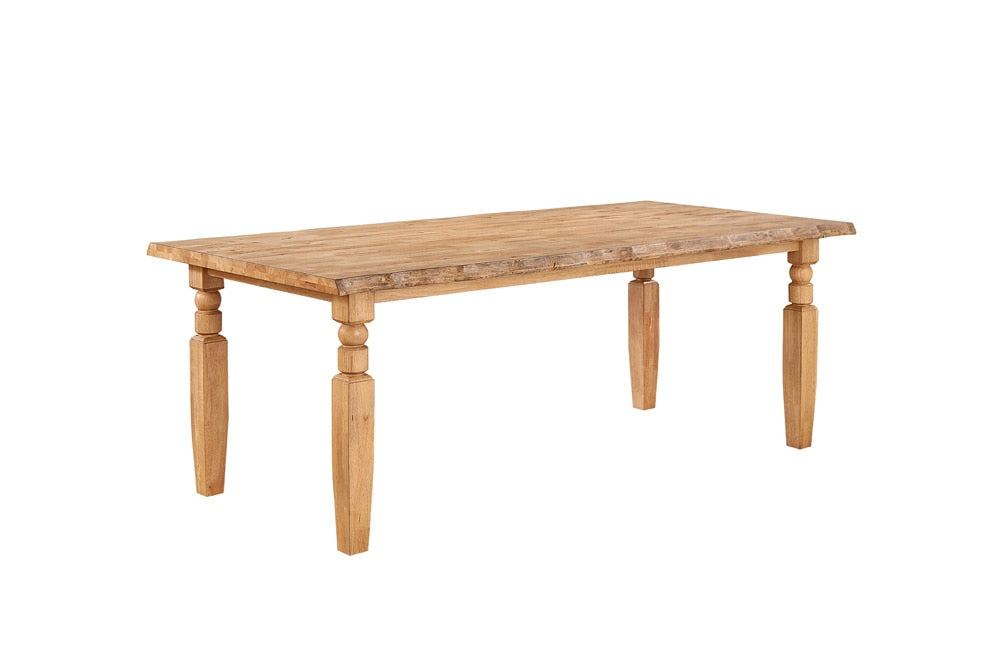 ECI Furniture - Logans Edge Leg Dining Table With Live Edge, Natural - 1457-55-LT view 1