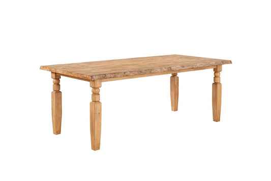 ECI Furniture - Logans Edge Leg Dining Table With Live Edge, Natural - 1457-55-LT view 1