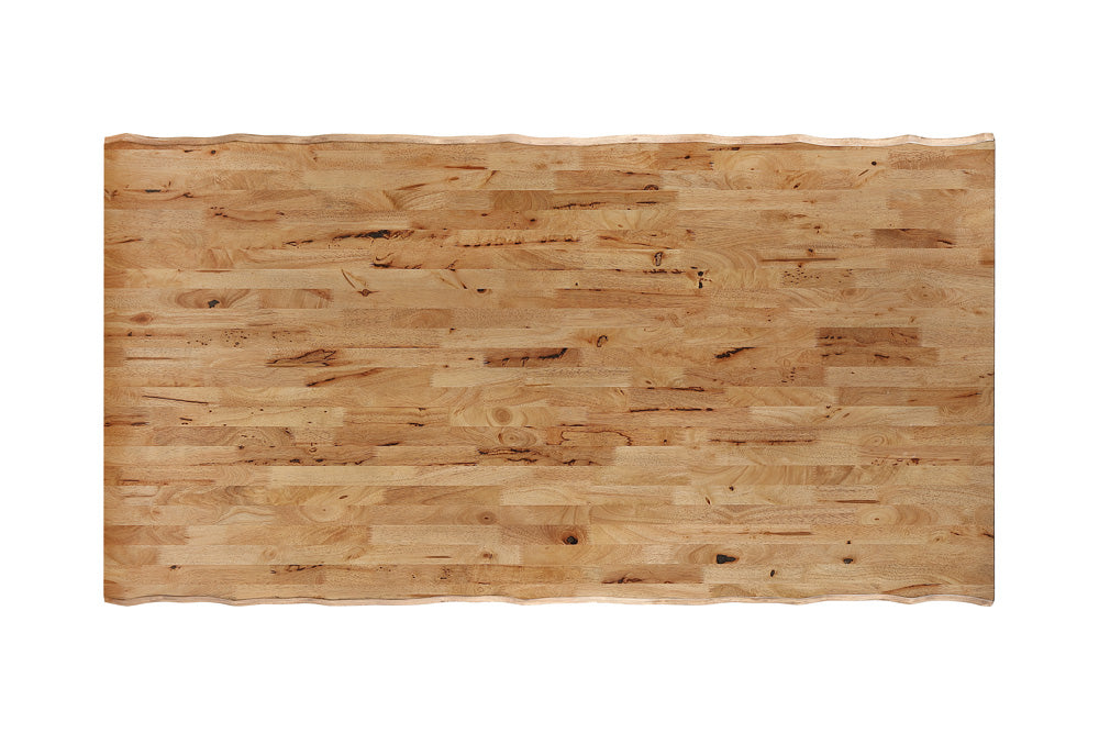 ECI Furniture - Logans Edge Trestle Dining Table With Live Edge, Natural - 1457-55-TRT view 2
