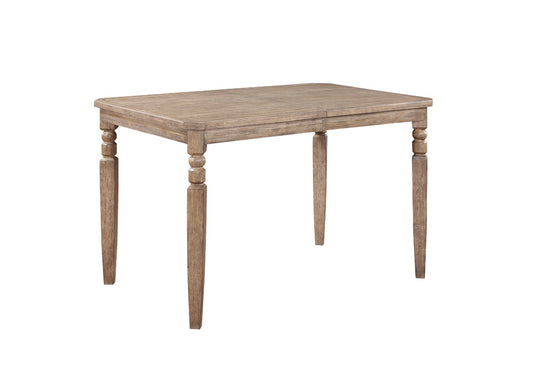 ECI Furniture - Logans Point 36 in. Counter Height Leg Dining Table, Gray - 1600-99-CLT veiw 1