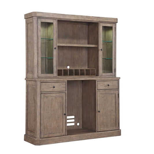 ECI Furniture - Logans Point Complete Back Bar & Hutch, Gray - 1600-99-BB/H veiw 1