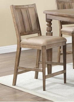 ECI Furniture - Logans Point High Back Stationary Counter Stool, Gray - 1600-99-HBC2 Set Of 2 veiw 1