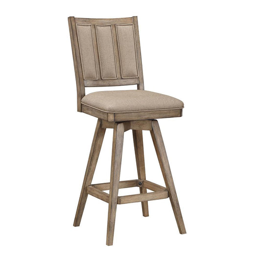 ECI Furniture - Logans Point High Back Swivel Bar Stool, Gray - 1600-99-HBBS veiw 1