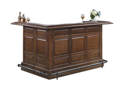 ECI Furniture - Manchester Walnut Front Return Bar - 1150-35-RT_RB_R veiw 1