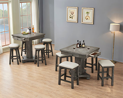 ECI Furniture - Shades of Gray Backless Bar Height Round Stool - 0921-95-BLBS30 view 2
