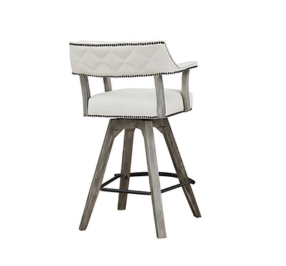 ECI Furniture - Shades of Gray Spectator Swivel Bar Stool w/ Nailhead Seat - 0921-95-SBS view 2