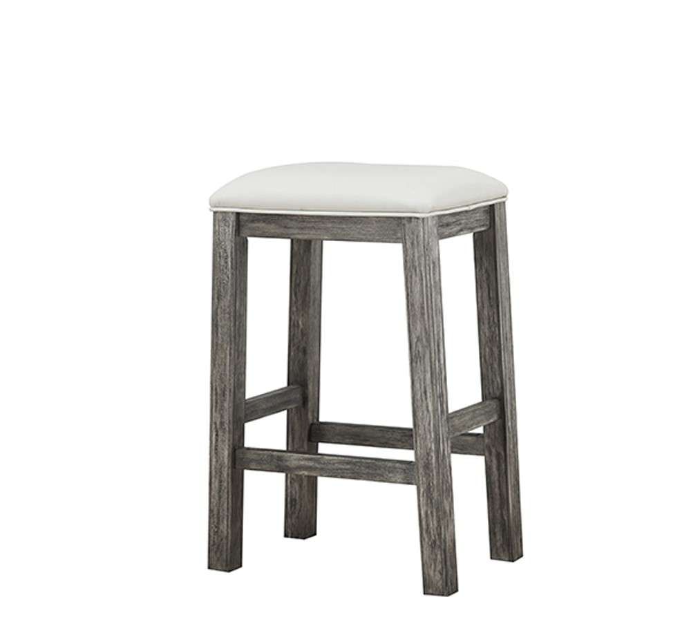 ECI Furniture - Shades of Gray 30in Saddle Stool w/ Nailhead Seat - 0921-95-SS30 view 1