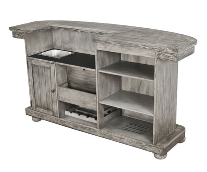 ECI Furniture - Shades of Gray Deluxe Bar Complete, Distressed Gray - 0921-95-B/BT view 2