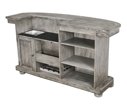 ECI Furniture - Shades of Gray Deluxe Bar Complete, Distressed Gray - 0921-95-B/BT view 2