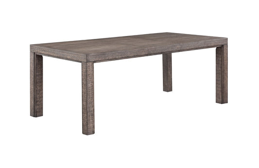 ECI Furniture - Spring Haven 38 in. H Leg Dining Table, Dark Distressed - 1378-40-LT veiw 1