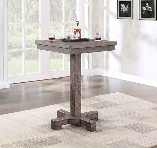 ECI Furniture - Spring Haven 42 in. H Pub Table Complete, Dark Distressed - 1378-40-PT42/PB42 view 1
