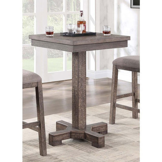 ECI Furniture - Spring Haven 42 in. H Pub Table Complete, Dark Distressed - 1378-40-PT42/PB42 view 3