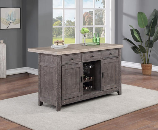 ECI Furniture - Spring Haven Dining Island, Two Toned - 1378-40/41-I view 2