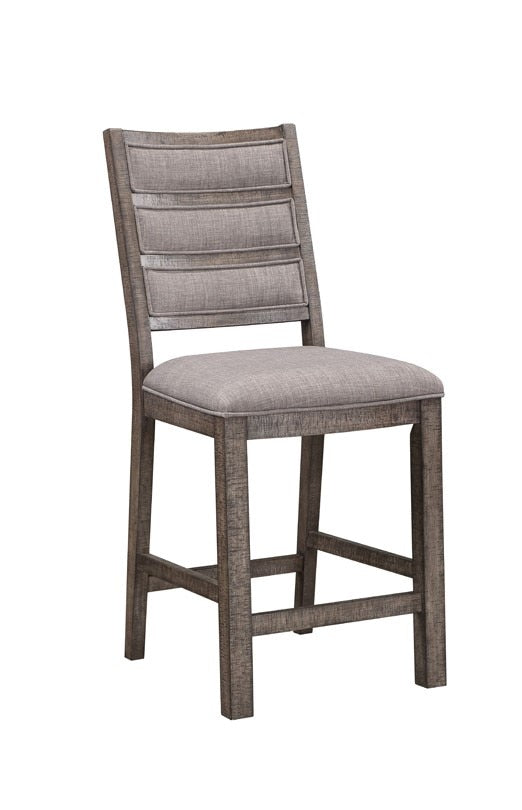 ECI Furniture - Spring Haven High Back Stationary Counter Stool, Dark Distressed - 1378-40-HBC2 Set Of 2 veiw 1