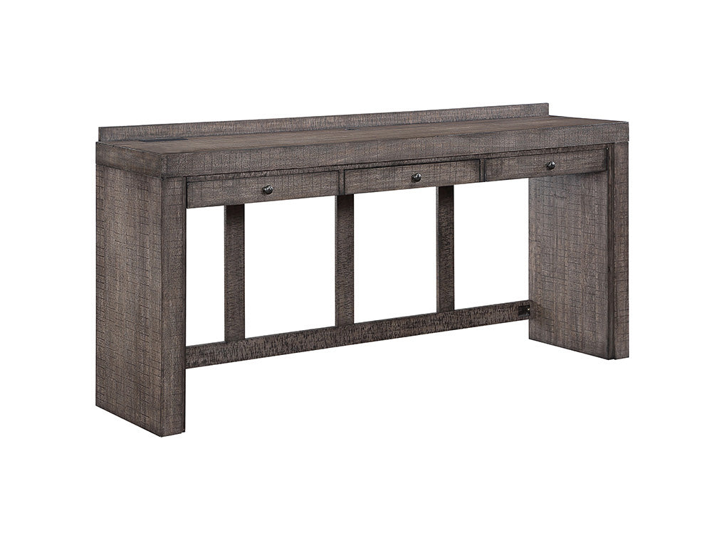 ECI Furniture - Spring Haven Home Office Theatre Bar, Dark Distressed - 1378-40-HOTB view 1