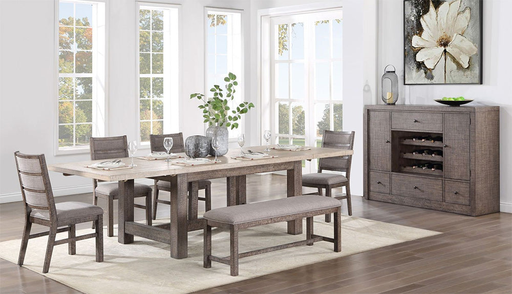 ECI Furniture - Spring Haven Side Dining Chair, Dark Distressed - 1378-40-S Set Of 2 view 2