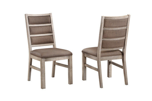 ECI Furniture - Spring Haven Side Dining Chair, Light Distressed - 1378-41-S Set Of 2 view 2
