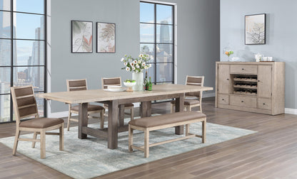 ECI Furniture - Spring Haven Side Dining Chair, Light Distressed - 1378-41-S Set Of 2 view 3
