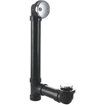 Elegant Furniture & Lighting - 2 inch tub waste and overflow tip-toe drain in Chrome - BTDOF20 veiw 1