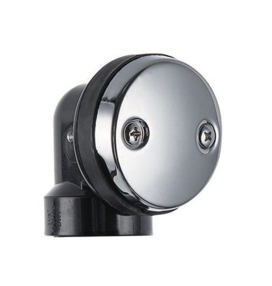 Elegant Furniture & Lighting - 2 inch tub waste and overflow tip-toe drain in Chrome - BTDOF20 veiw 2