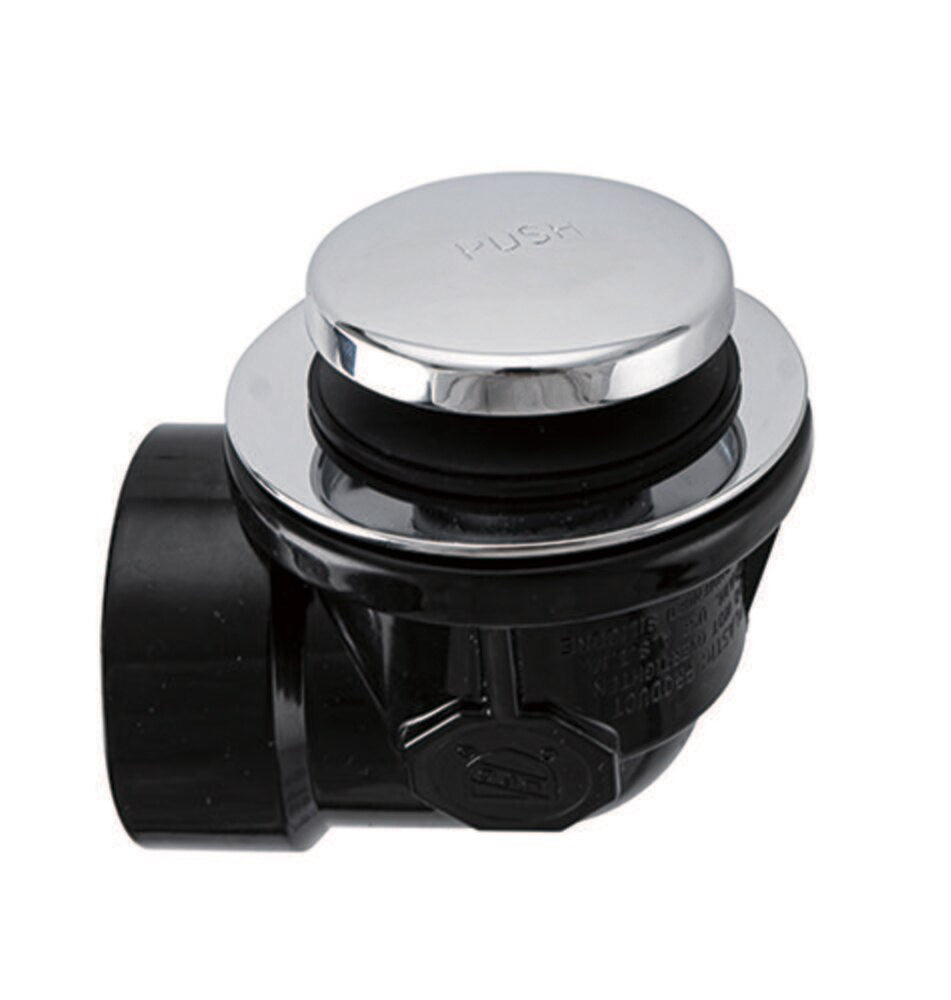 Elegant Furniture & Lighting - 2 inch tub waste and overflow tip-toe drain in Chrome - BTDOF20 veiw 3