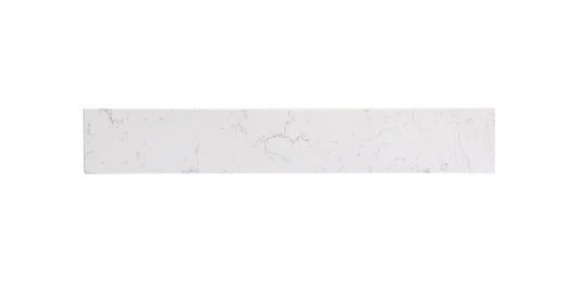 Elegant Furniture & Lighting - 24 inch backsplash in calacatta white - BS1124CW view 1