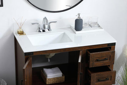 Elegant Furniture & Lighting - 36 inch Backsplash in ivory white - BS1036VW view 3