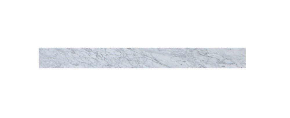 Elegant Furniture & Lighting - 42 inch backsplash in carrara white - BS1242CRA veiw 1
