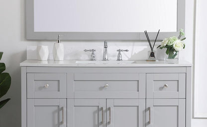 Elegant Furniture & Lighting - 48 inch Backsplash in calacatta white - BS1148CW veiw 2