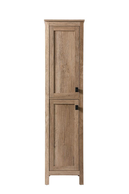 Elegant Furniture & Lighting - Adian 16 Inch Wide Bathroom Linen Storage Freestanding Cabinet In Natural Oak - SC011665NT view 1