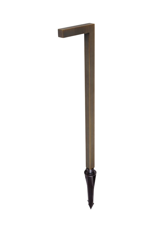 Elegant Furniture & Lighting - Aera Cast brass modern linear path light - P807 veiw 1
