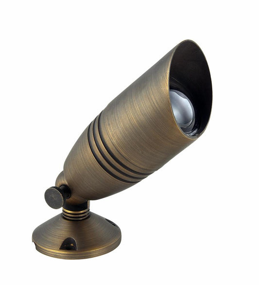 Elegant Furniture & Lighting - Aera Landscape Spot Light 3inw x 8.5inh, in Antique Brass - C029L veiw 1