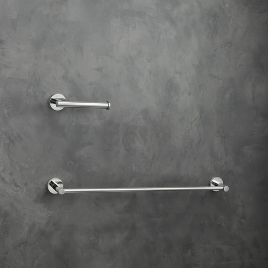 Elegant Furniture & Lighting - Alma 2-Piece Bathroom Hardware Set in Chrome - HWB-11S2PCH view 2