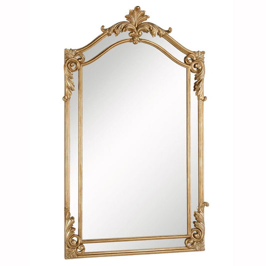 Elegant Furniture & Lighting - Antique 30 in. Contemporary Mirror in Antique gold leaf - MR-3342 veiw 1