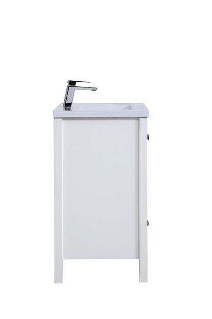 Elegant Furniture & Lighting - Aqua 24 In. Single Bathroom Vanity Set In White - VF-2001 view 5
