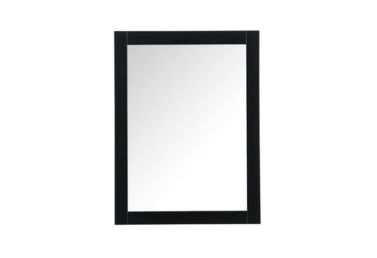 Elegant Furniture & Lighting - Aqua vanity mirror 27x36 inch in black - VM22736BK view 1
