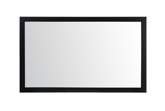 Elegant Furniture & Lighting - Aqua vanity mirror 60x36 inch in black - VM26036BK view 1