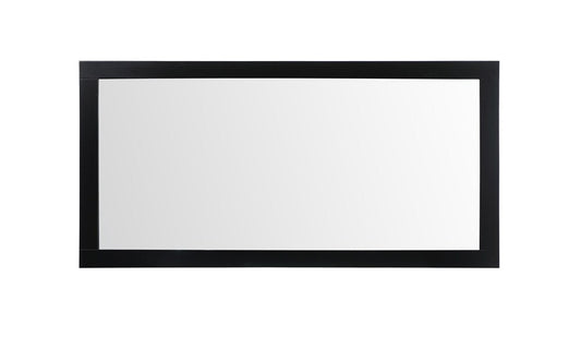 Elegant Furniture & Lighting - Aqua vanity mirror 72x36 inch in black - VM27236BK view 1