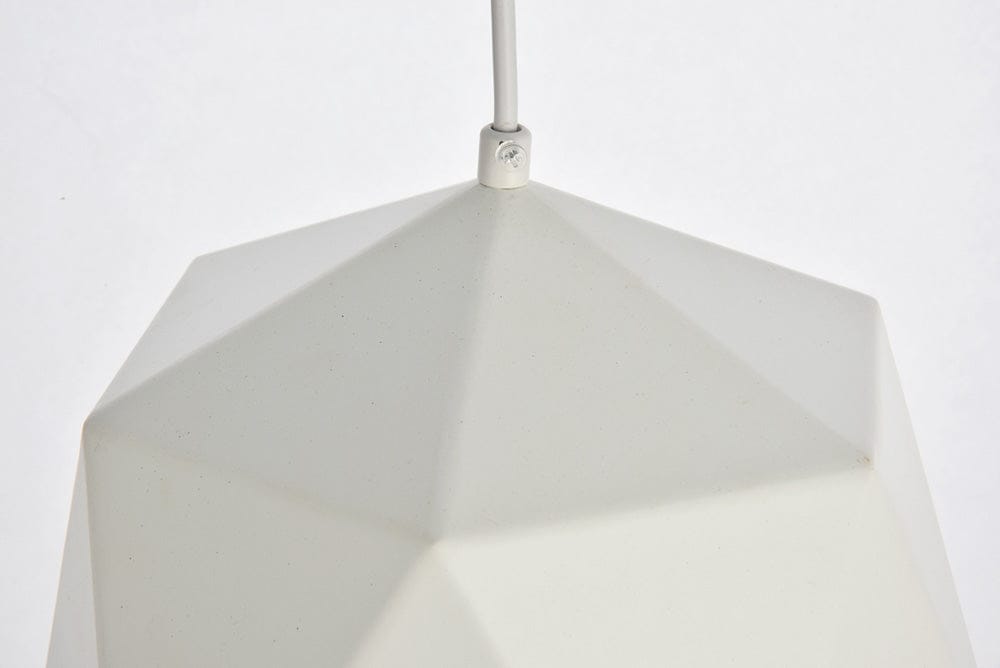 Elegant Furniture & Lighting - Arden Pendant D10.2 H6.7 Lt:1 frosted white and Gold Finish - LDPD2078 view 5