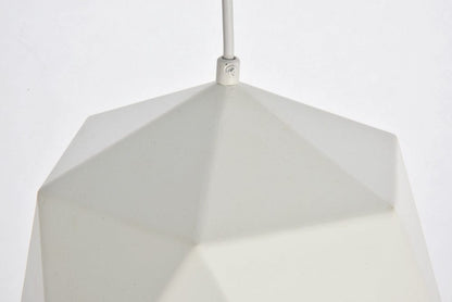 Elegant Furniture & Lighting - Arden Pendant D10.2 H6.7 Lt:1 frosted white and Gold Finish - LDPD2078 view 5